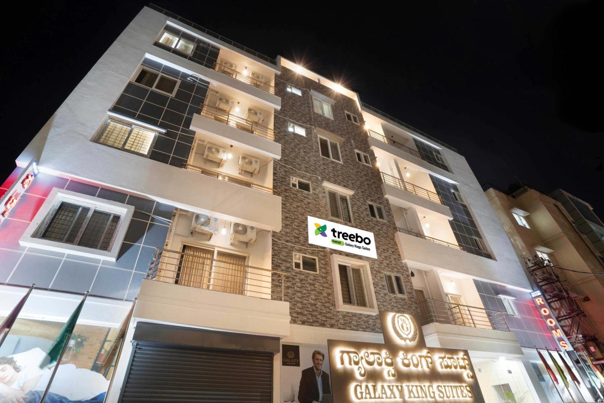 Treebo Galaxy Kings Suites, Hebbal บังกาลอร์ ภายนอก รูปภาพ